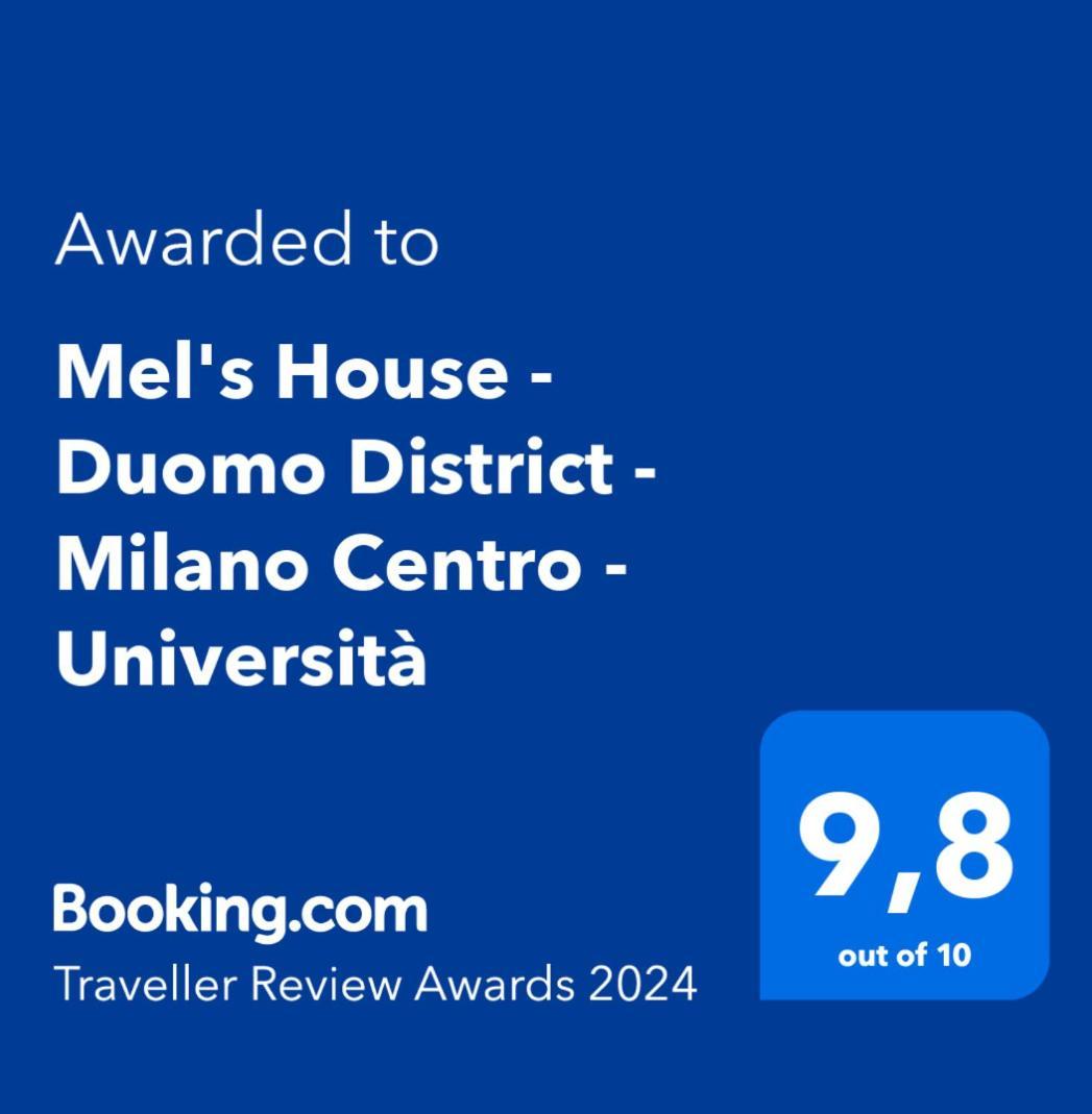 "Mel'S House" - Duomo District - Milano Centro - Universita מראה חיצוני תמונה
